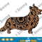 Corgi Mandala SVG Image, Pembroke Welsh Corgi, Dog Mandala SVG, Puppy Vector Art, Dog Breeds SVG Files for Cricut.png