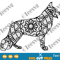 German Shepherd Mandala SVG images, Dog Mandala SVG, Puppy Dog Breeds SVG Files for Cricut.png