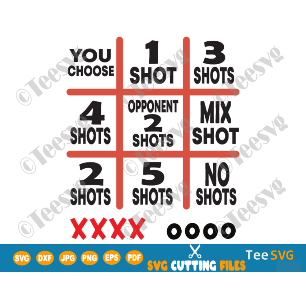 TIC TAC TOE SVG File Bag Game Board Grid Laser Cutting File For Cricut Glowforge PNG DXF PDF EPS JPG Bags Printable Template Clipart.png