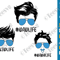 Dad Daughter Son SVG Bundle, Dad Life Kid Life SVG PNG, Baby Life SVG Files, Messy Bun Hair, Family Life SVG.png
