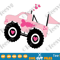 Monster Truck SVG Girl Clipart Monster Jam for Girls Girly Grave Digger Cricut Cut Files and PNG.png