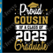 Proud Cousin Of A 2025 Graduate SVG PNG Class Of 2025 Senior Cricut Shirt Design Clipart.png