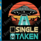 Single Taken Alien SVG PNG Funny Valentines Day UFO Spaceship Cricut Shirt Design 0