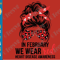 Heart Disease Awareness SVG PNG In February We Wear Red Messy Bun CHD Cricut Shirt Design 0