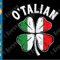 Italian St Patricks Day SVG PNG Otalian SVG Shamrock Italy Flag Funny Cricut Shirt Design 0