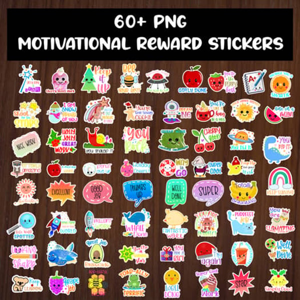 Best Student Sticker Motivational Reward Stickers Students - School Reward Sticke | Inspire ...