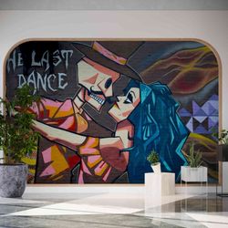 Street Inspired Mural Artwork for Artistic Flair