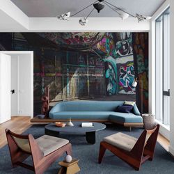 Abstract Graffiti Art for Contemporary Homes