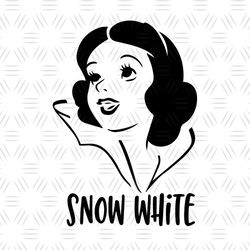 snow white disney princess svg
