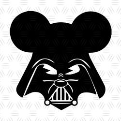 lord darth vader mouse head svg