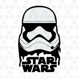 star wars stormtrooper army helmet logo silhouette svg