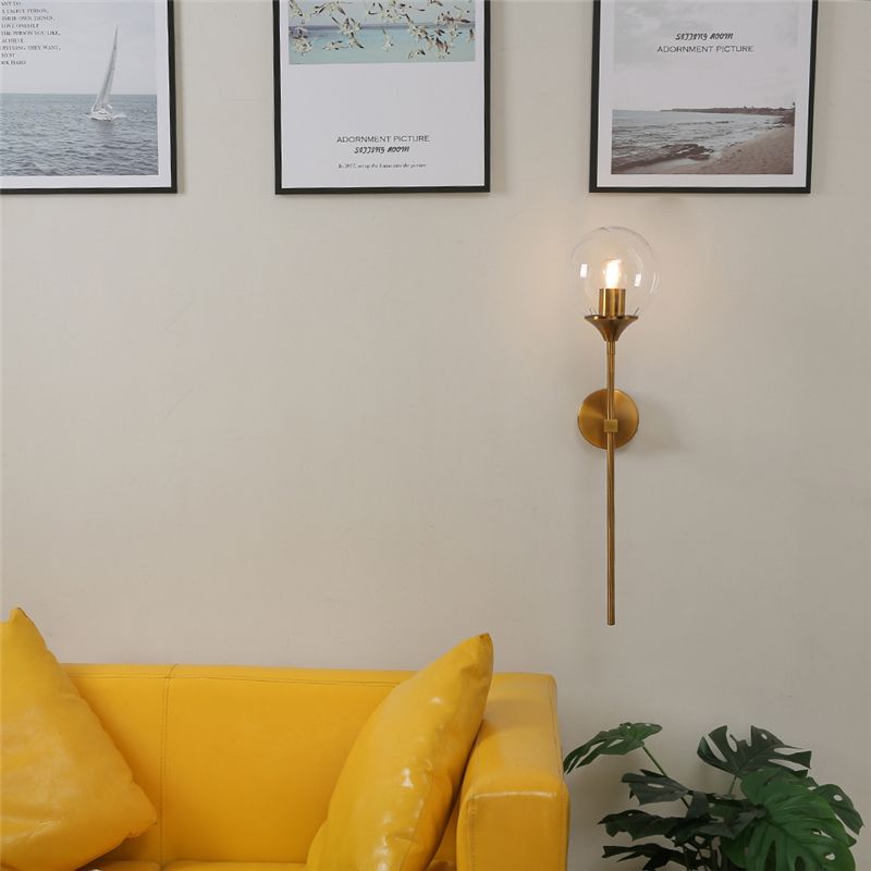 Creative Personality LED Wall Lights Nordic Modern Long Arm Bedside Lamps for Home Decor