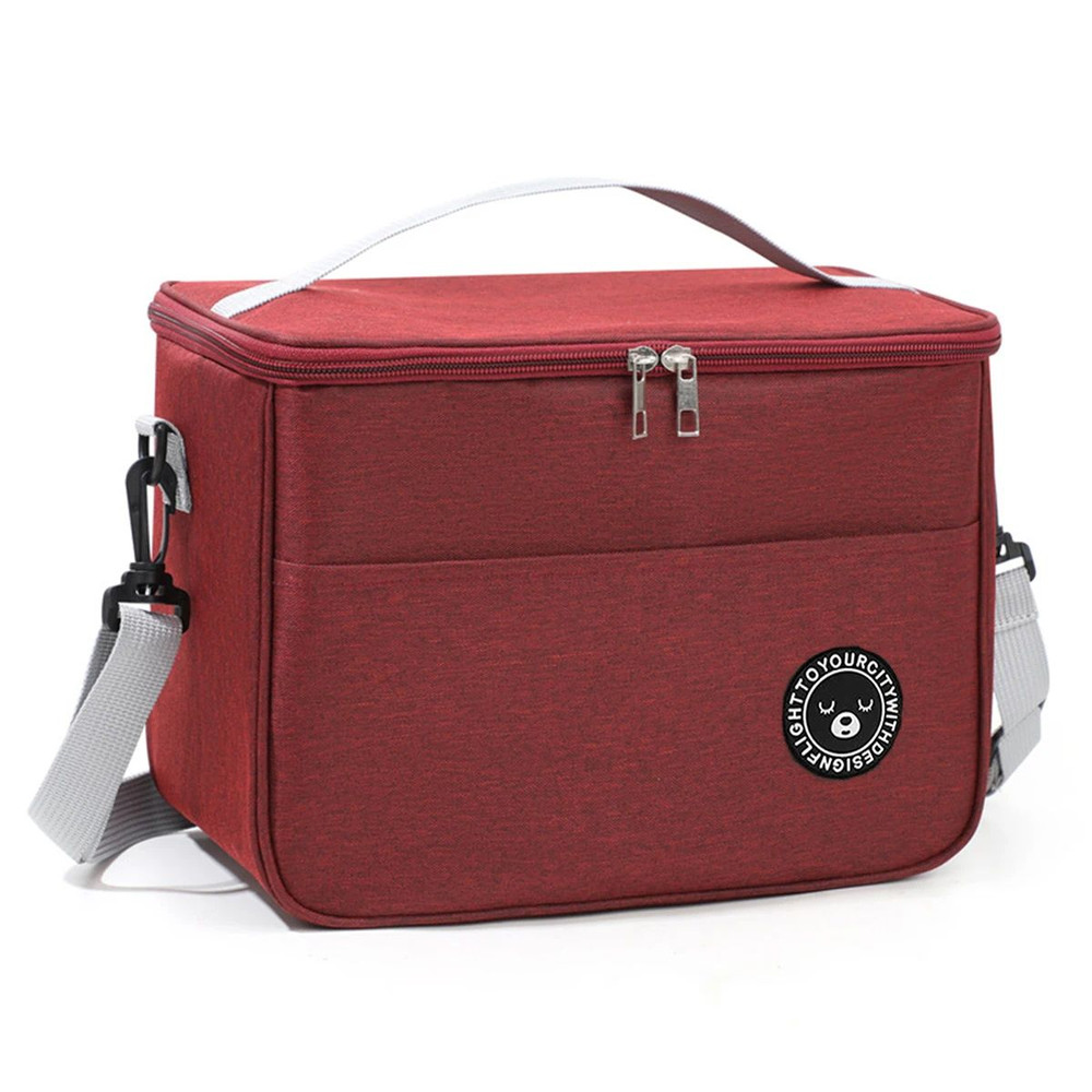 Insulated Lunch Box Bag With Shoulder Strap Leakproof TravelFriendly For Work School Picnics 11