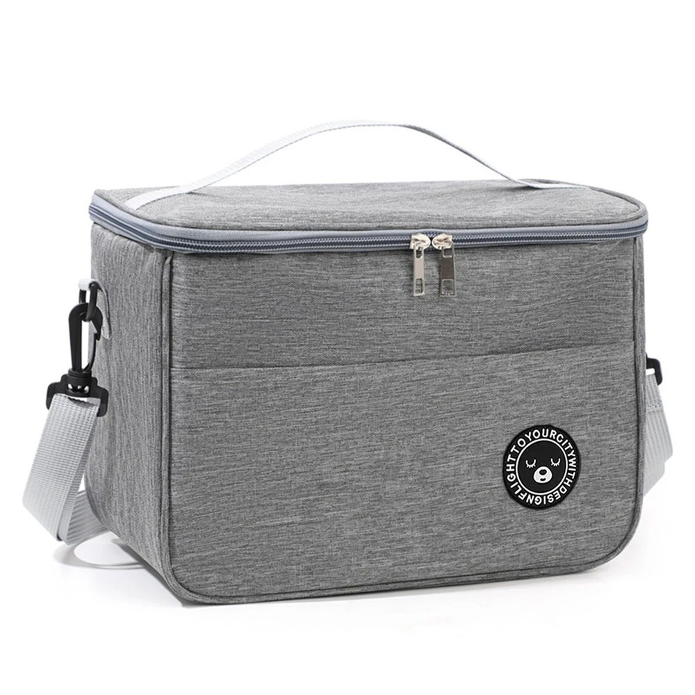Insulated Lunch Box Bag With Shoulder Strap Leakproof TravelFriendly For Work School Picnics 12