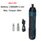 Mini Electric Screwdriver Set MultiFunction Power Drill with Adjustable Torque for Precision Repai
