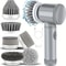 Cordless Electric Spin Scrubber Powerful Cleaning Brush for Shower Sinks Tough Grime Rechargea
