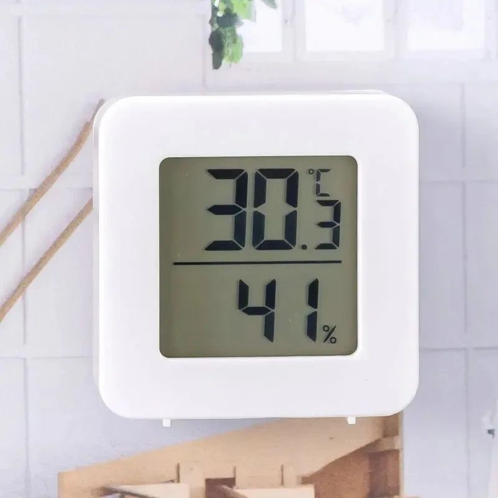 Mini Indoor Thermometer Hygrometer LCD Digital Temperature Humidity Meter For Room 0