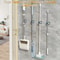Mop Holder Wall Mount SelfAdhesive Broom Stand SpaceSaving Brush Umbrella Hook Organizer For Bathr
