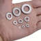 Stainless Steel Flat Washers Set Perfect for Home Decor Factory Repair Kitchens  DIY Projects