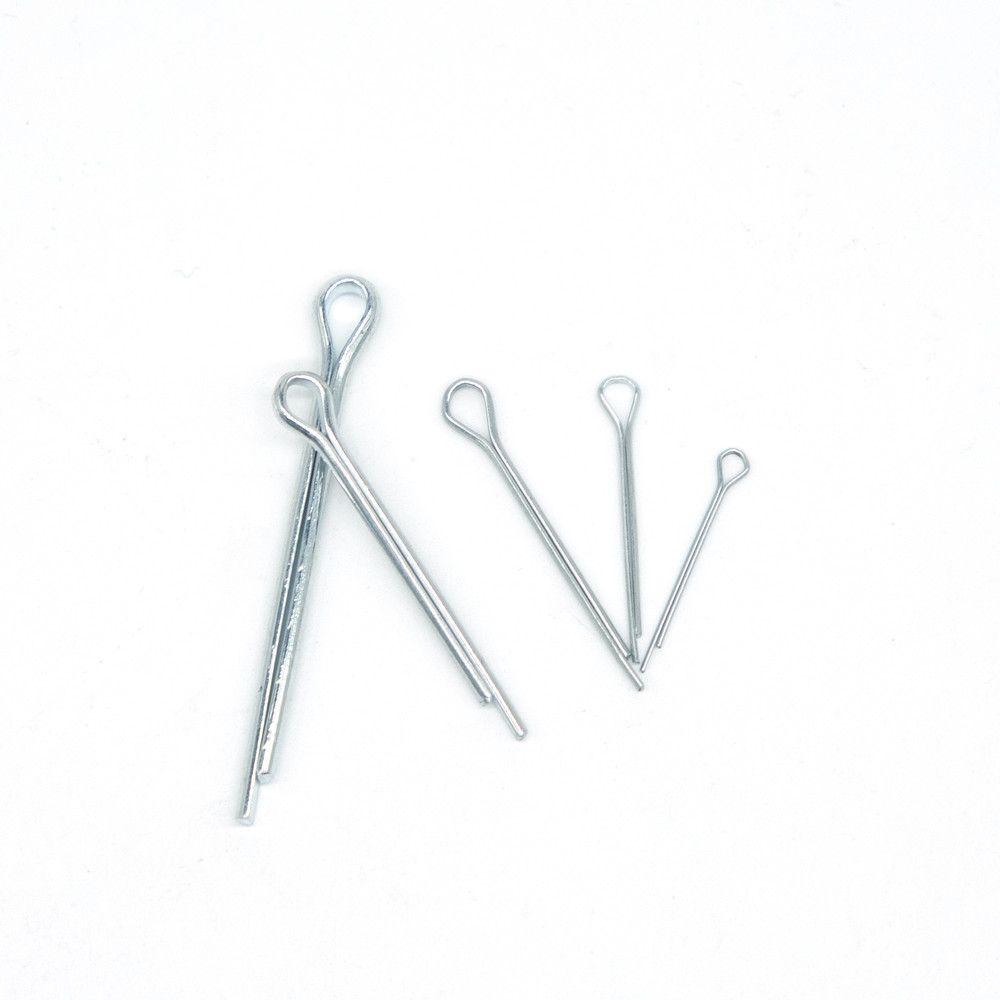 High Quality Sliver Split Pins Cotter Fixings Zinc Plated Steel Hard Case Link Split Cotter Pin