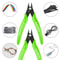 Universal Pliers MultiFunctional Tool Precision Electrical Wire Cable Cutters Stainless Steel Nipp 1