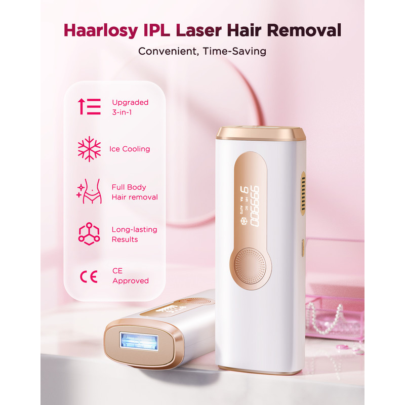 At Home IPL Hair Removal Machine 990K Flashes For Full Body Use Painless Clinically Effective Unde 1