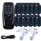 TENS EMS Muscle Stimulator Acupuncture Physiotherapy Massager for Full Body Pain Relief Slimmin