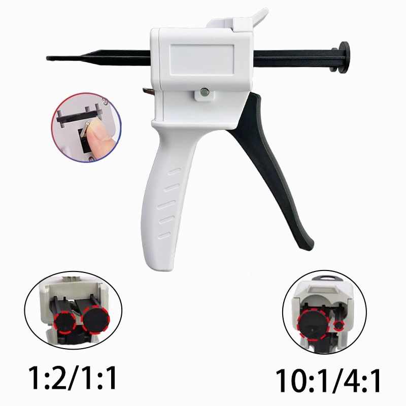 Clearance Dental Impression Mixing Dispensing Gun Universal 1121 10141 Silicone Rubber Disp