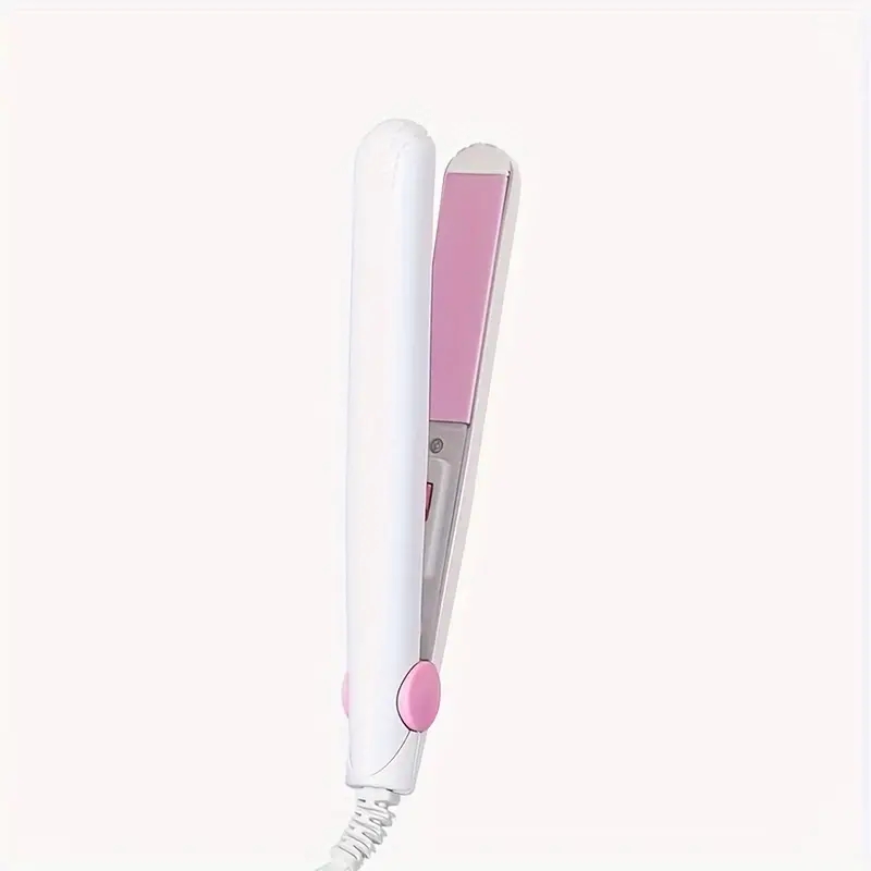 Quick Heating Mini Hair Straightener NonDamaging Ceramic Plate Bangs Clip for Curling  MultiColo