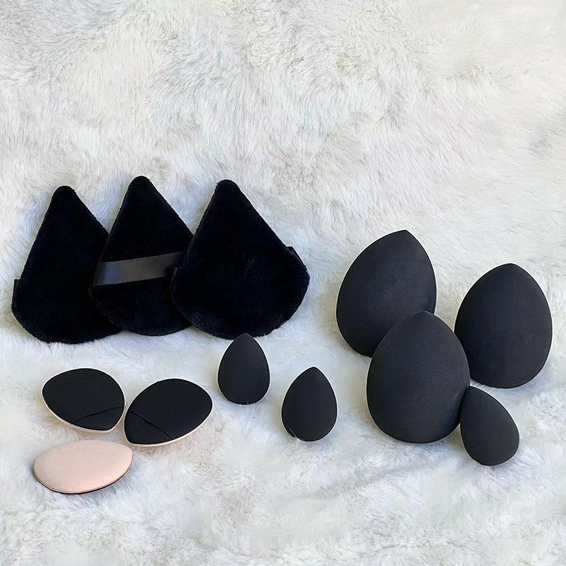Triangle Powder Puff Face Makeup Sponge Soft Velour Blender for Loose  Setting Powder Foundation