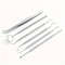 Professional Stainless Steel Dentist Oral Tools Set Mirror Flossing Tartar Removal Cleaning Kit