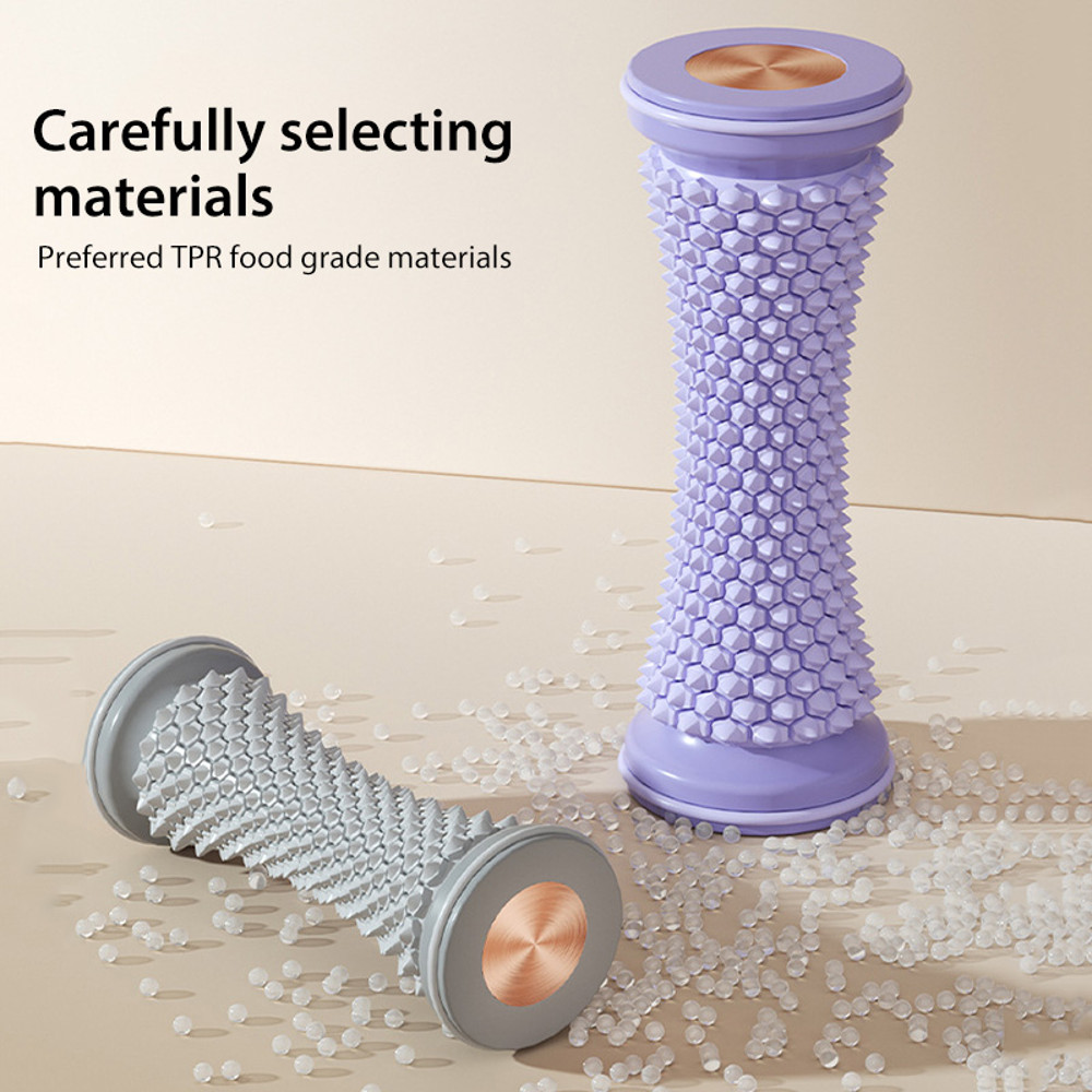 Foot Massager Roller Plantar Fascia Leg Muscle Relaxation for Reflexology Yoga Care