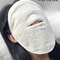Steam Heating Face Towel Soft Hanging Ear Compress Towel for Hot Cold Therapy Skin Care