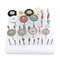 Comprehensive Dental Lab HP Kit 35Piece Polishing Set with Diamond Burs Brushes for Ceramic Po