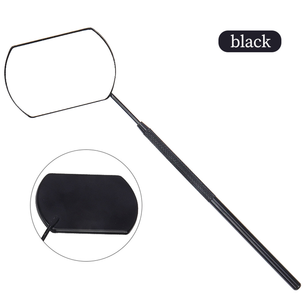 Stainless Steel Eyelash Checking Mirror Portable Lash Lifting  Extension Tech Tool