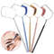 Stainless Steel Eyelash Checking Mirror Portable Lash Lifting  Extension Tech Tool
