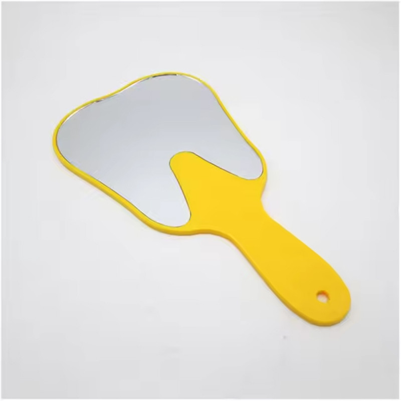 Unbreakable ToothShaped Dental Mouth Examination Mirror Handheld Oral  Makeup Accessory