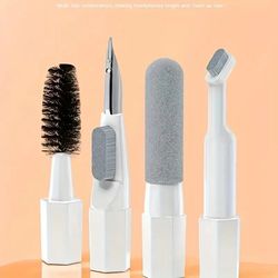 comprehensive 20-in-1 cleaning kit, multi-function brush set for keyboard, earbuds, laptop, phone & camera