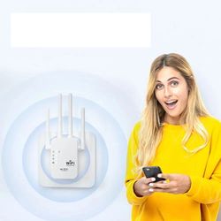 300mbps 2.4g wifi repeater, long range wireless extender booster router