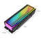 Aluminum ARGB SSD M2 Cooler with 5V3Pin AURA Sync Heatsink for 2280 NVMe Solid State Drives