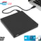 USB 20 External CDRW DVDROM Drive Slim Portable PlugandPlay CD DVD Player for Laptop PC