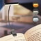 Lightweight USB Rechargeable Book Light 3 Color Modes ClipOn Reading Lamp for Bedtime Travel