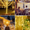 Solar Garden Fairy Lights 8 Modes Waterproof String Lights for Patio Trees Christmas Decorations