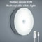 Motion Sensor LED Cabinet Light USB Rechargeable Wireless Magnetic Night Lamp for Emergency Auto