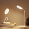 Portable LED Desk Lamp USB Plugin Table Light with 3 Color Stepless Dimming Eye Protection for B