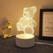 Atmosphere Lighting Small Table Lamp Cute Cartoon Bedside Night Light for Children Girls Best Fr