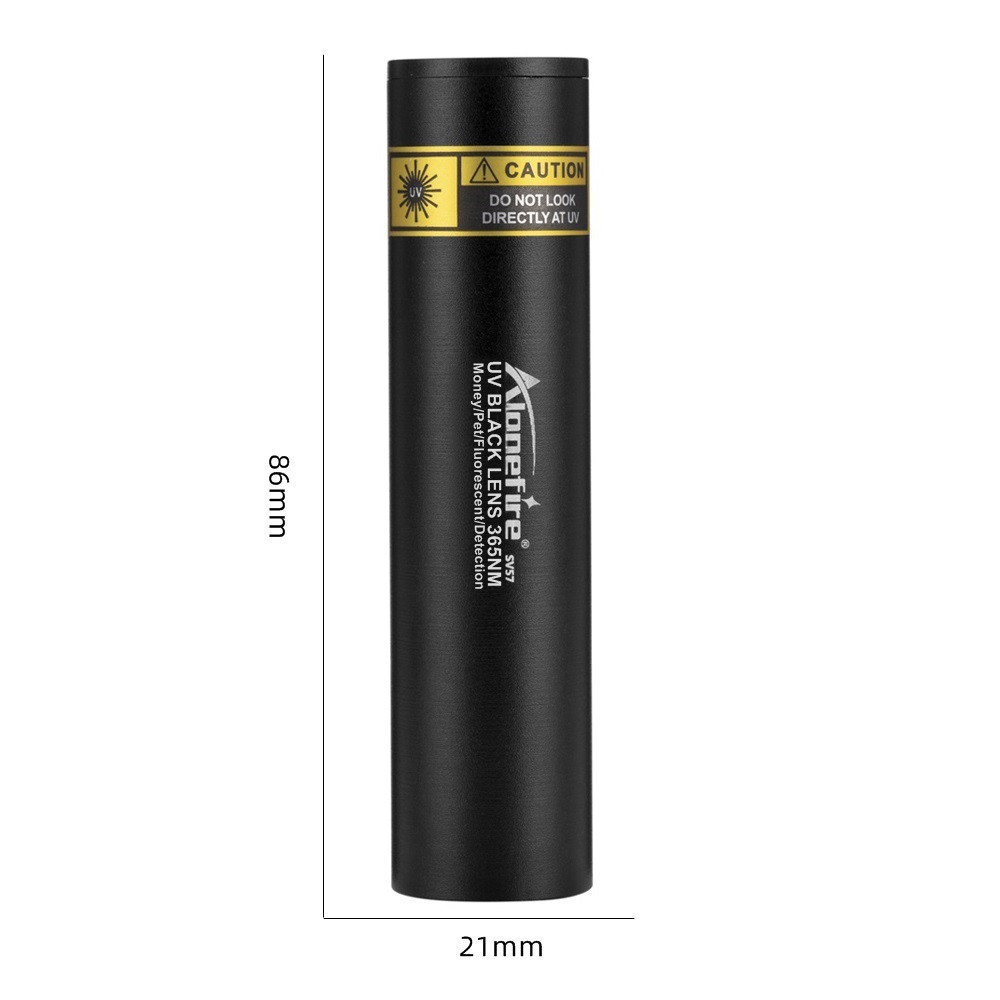 Mini 3W 365nm UV Flashlight Rechargeable Blacklight Torch for Manicures Pet Urine Tinea Scorpion