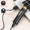 Mini 3W 365nm UV Flashlight Rechargeable Blacklight Torch for Manicures Pet Urine Tinea Scorpion