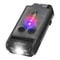 V30 EDC LED UV Flashlight 12 Modes Rechargeable Power Bank Magnetic Clip 180 Swivel Buzzer Ca