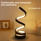 Modern Spiral Dimmable LED Table Lamp Sleek Bedside Light for Living Room Bedroom Office